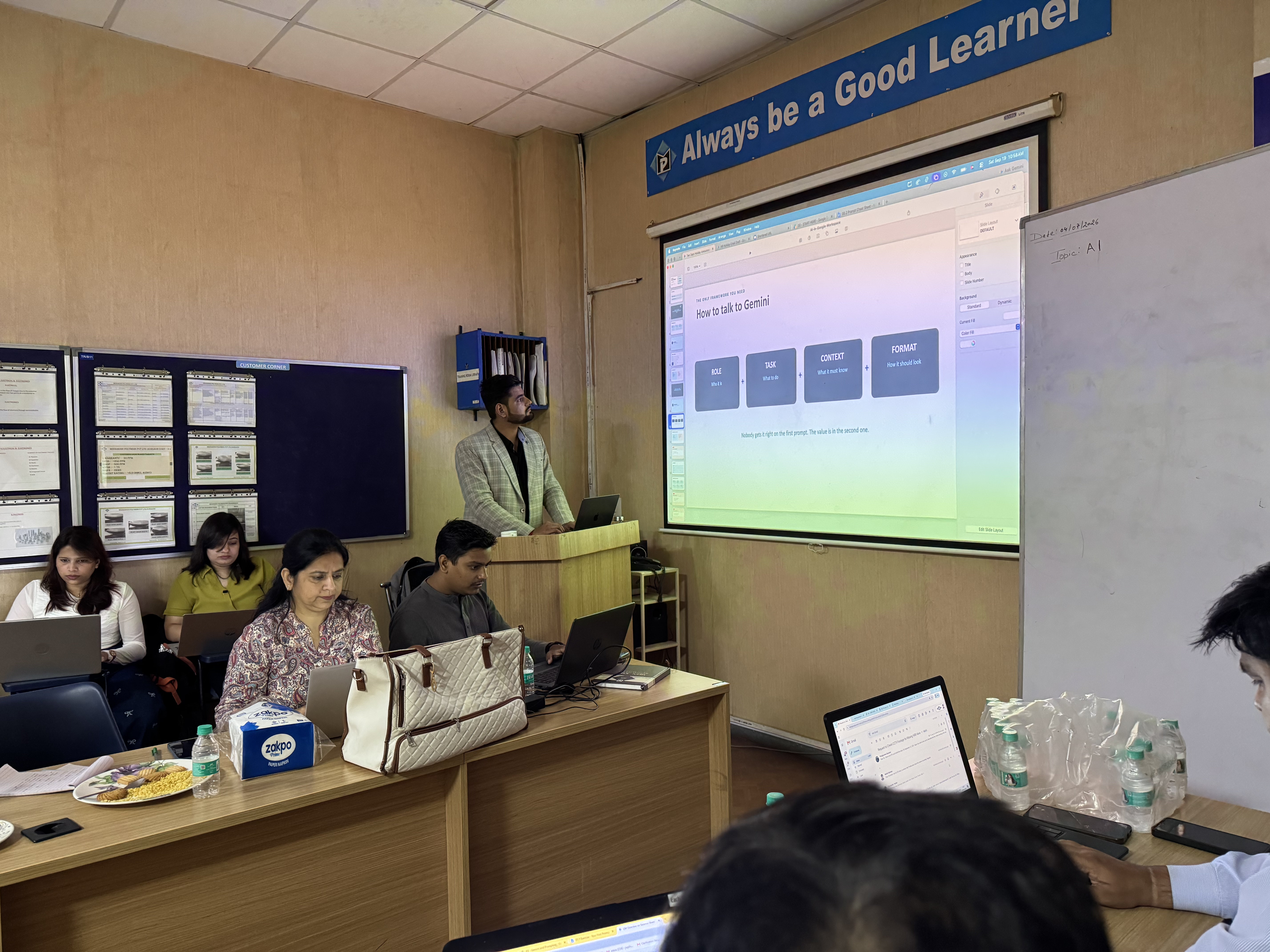Meenakshi Polymers Google Workspace AI session